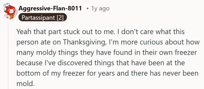 A gentle reality check from someone who has stared into the void of a freezer and lived to tell the tale.