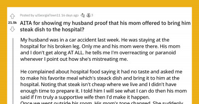 Woman Proves How Evil Her Mother-In-Law Is To Her Husband By Putting Her On Speakerphone During Their Conversation