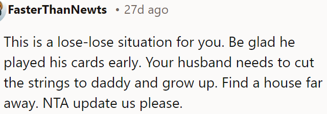 OP should be grateful he revealed his intentions early.