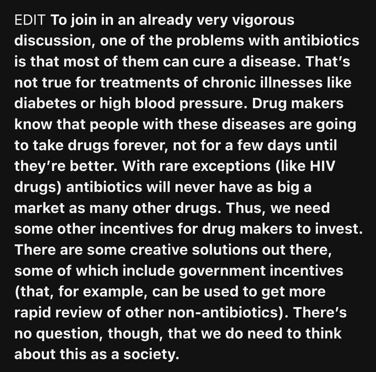 If profits are given more importance than human lives, The Lancet study might as well be carved in stone.