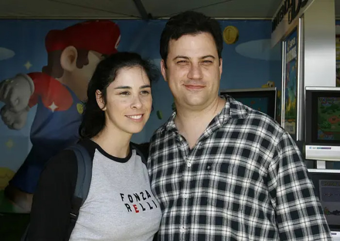 18. Sarah Silverman and Jimmy Kimmel