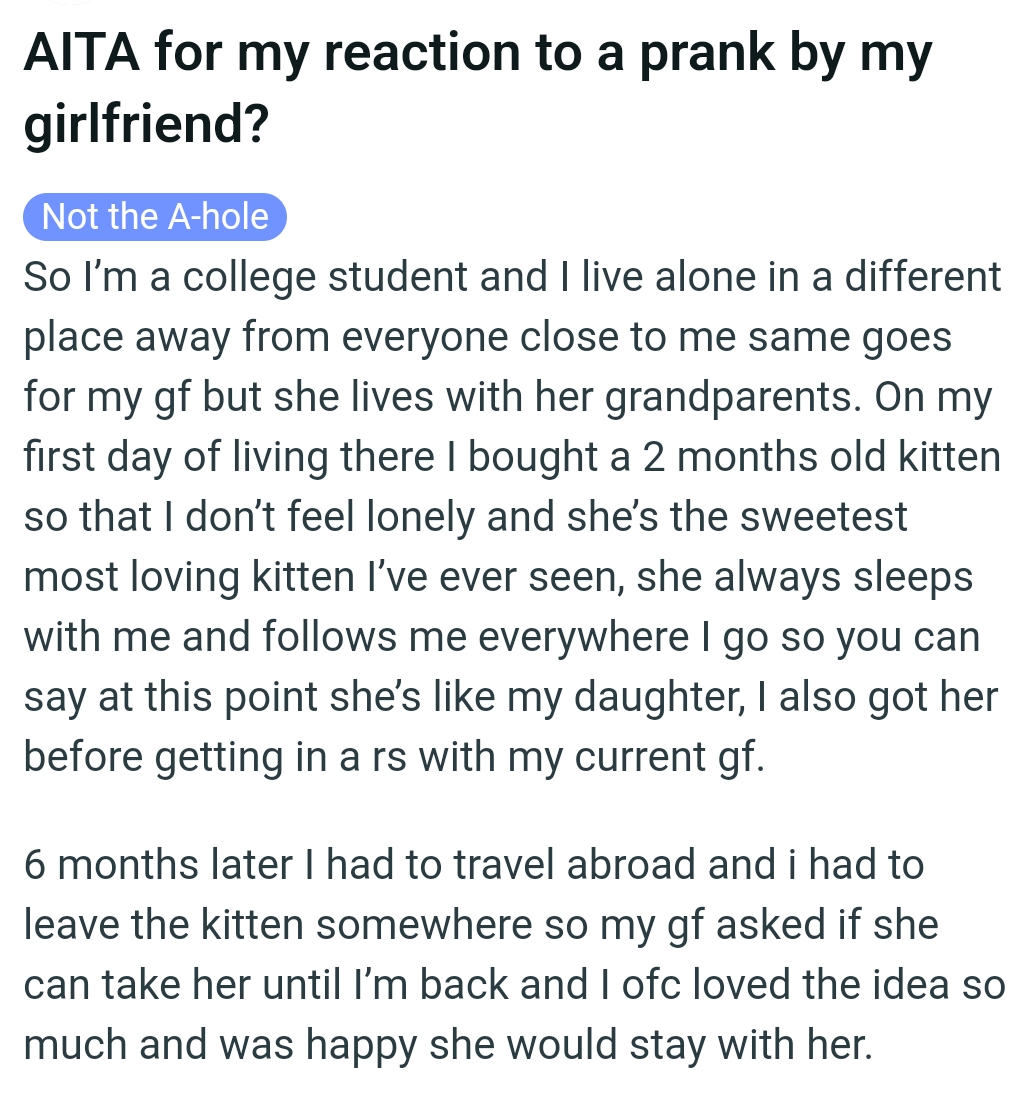 The OP Kicks Off His Story