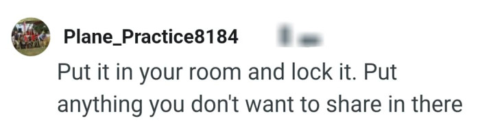 This Redditor agrees with the room lockup opinion