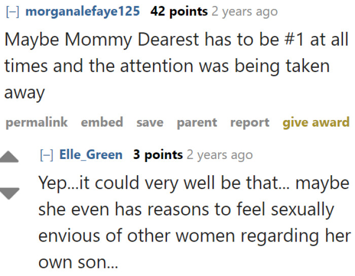 She can't be number one with that attitude.