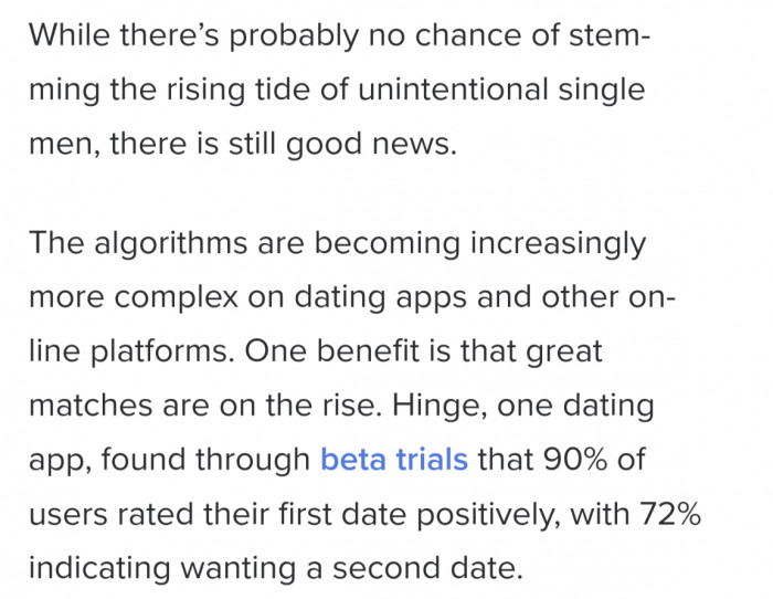 It's not all bad news, though