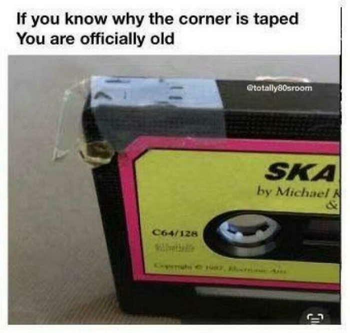"Many Of Us Used To Do This. Remember?"