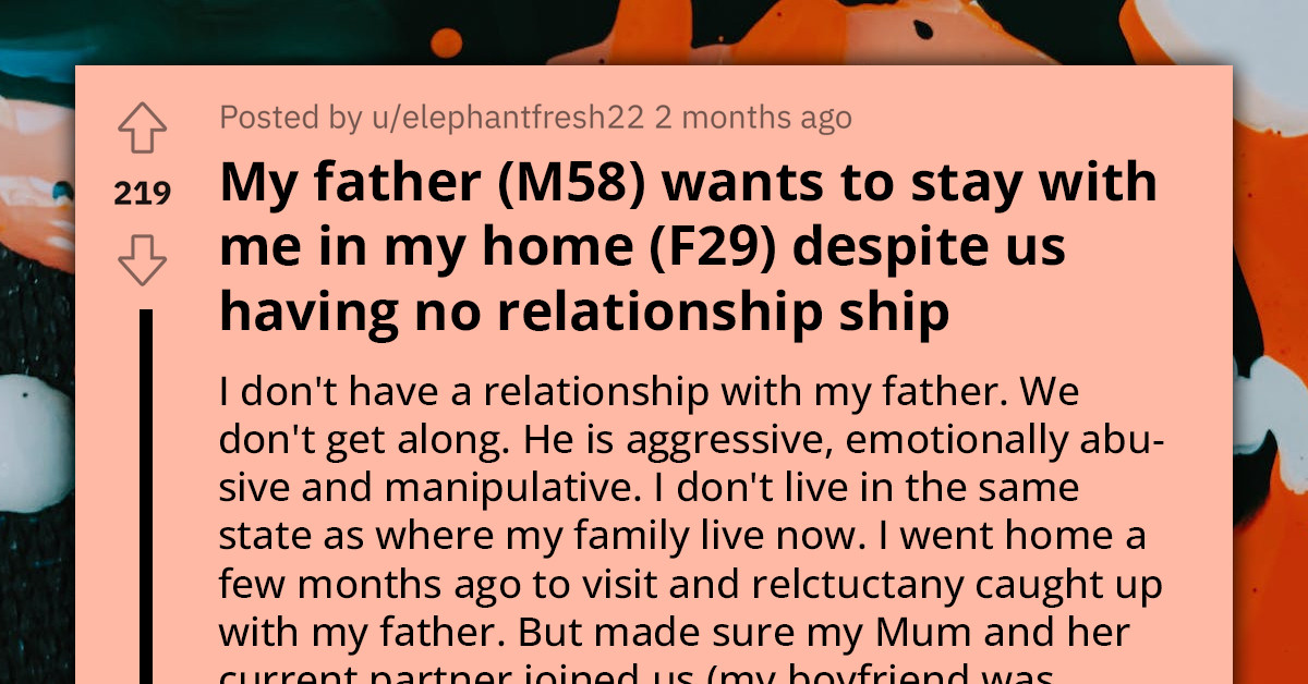 Woman Refuses to Accommodate Homeless Father for a Week Over Fears of Manipulation