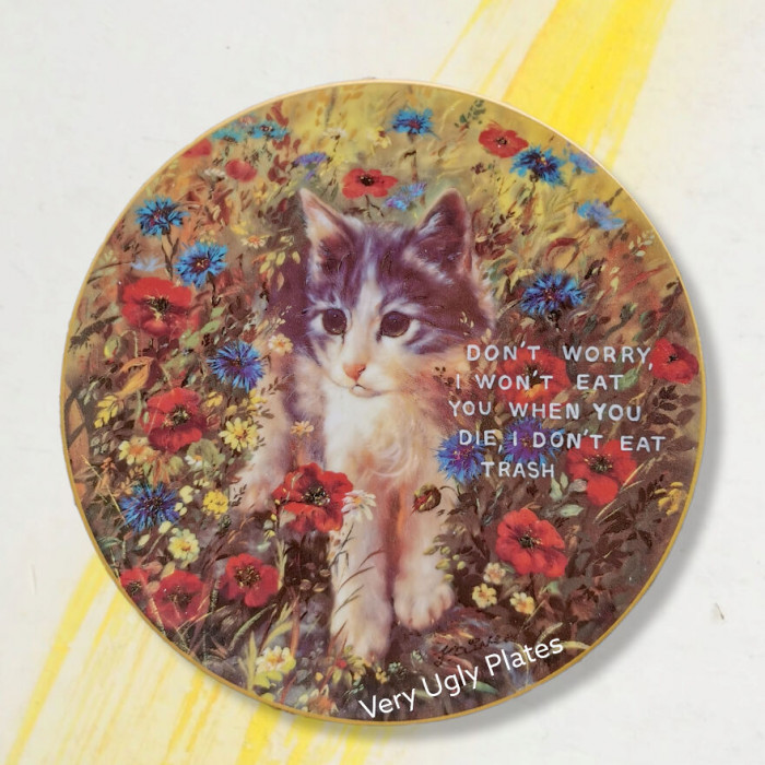 10. I don't eat trash