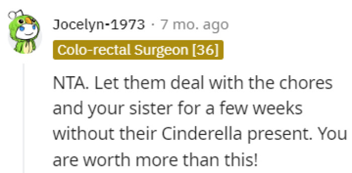 Let them see how much they need OP