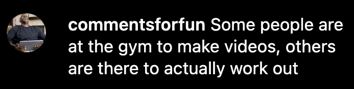 Of course there are two types of people in the world when it comes to the gym.