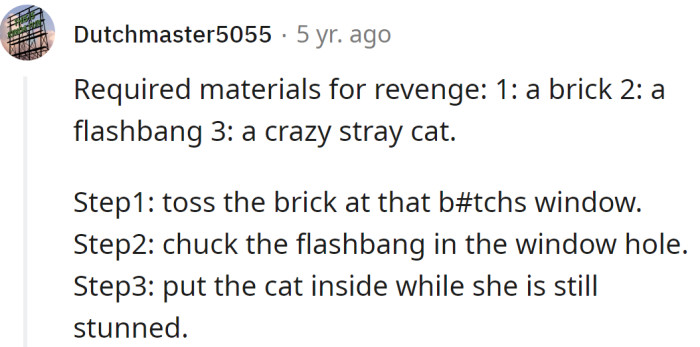One Redditor has provided instructions for revenge