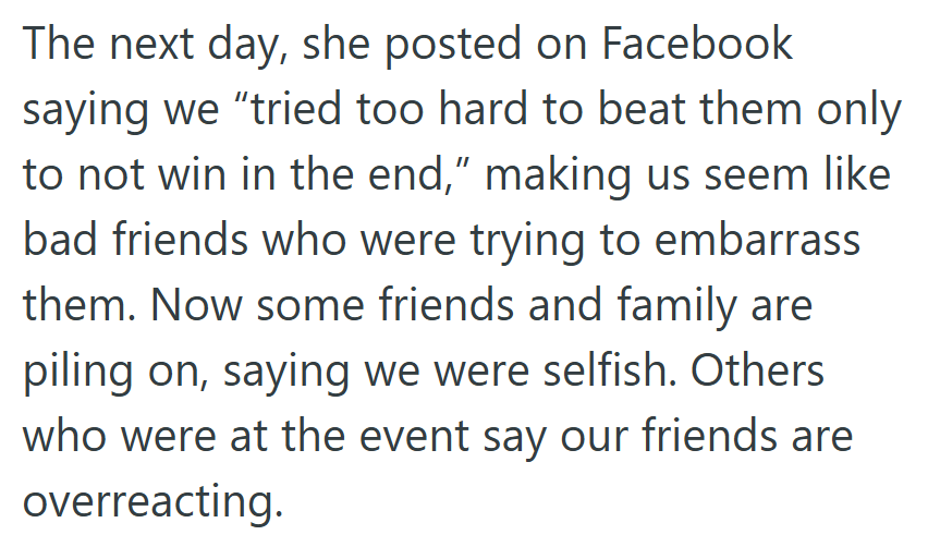 By the next morning, the game had gone public — and Facebook became the new battlefield.