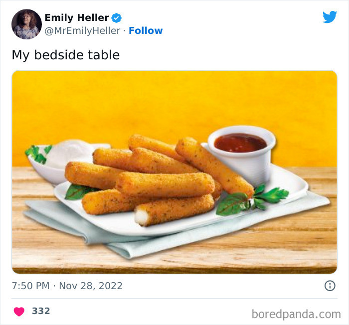 22. Now, I also want some mozzarella sticks
