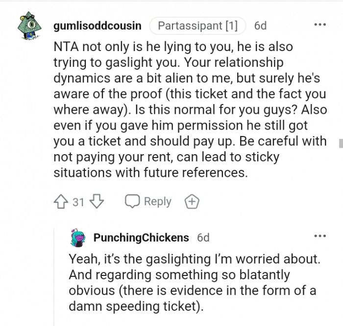 Be careful with not paying for your rent