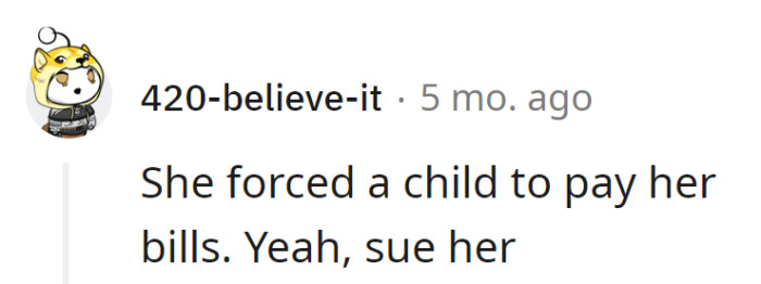 Kid foots the bills? Parenting fail level: expert.