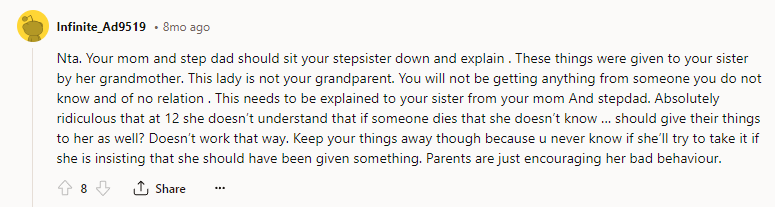 Parents Are Just Encouraging Her Bad Behavior