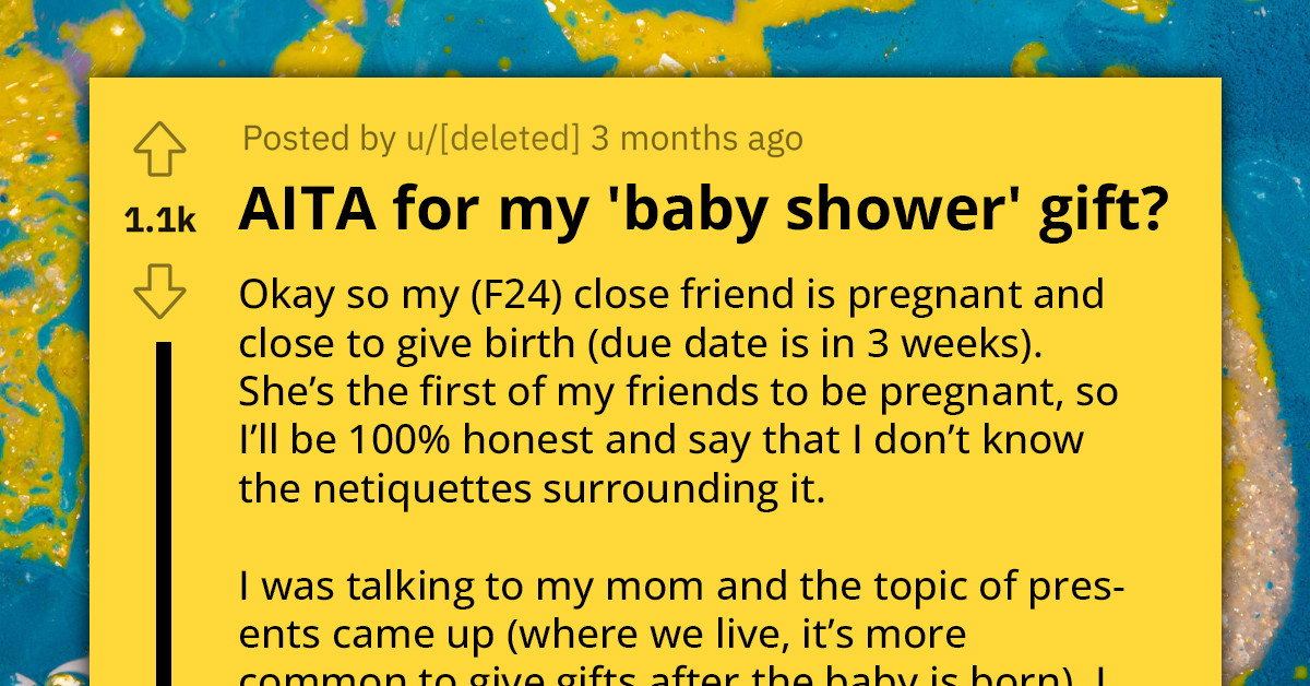 Mom Criticizes Woman's Baby Shower Gift Choice, She Turns To The Web For Validation