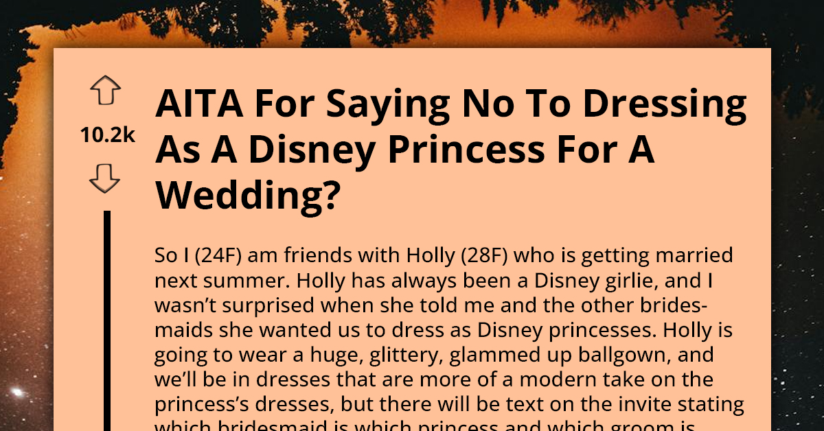 Young Woman Rejects Tiana Role In Disney Princess-Themed Bridal Party Due To Her ‘Discomfort’ With Playing Black Characters