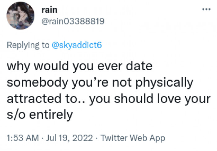 12. Why would you? Why?