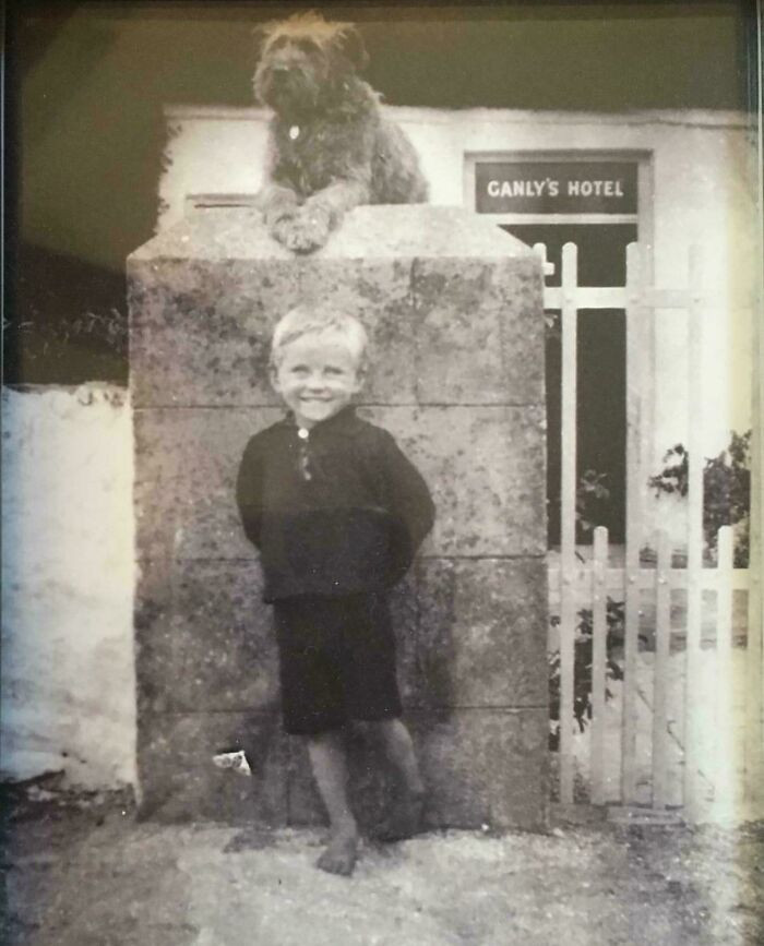 "My Grandfather, His Do,g And A Little Moth (Ireland, Around The Late 1920s)"