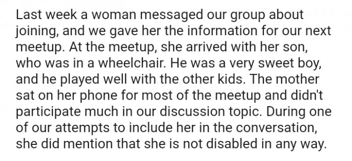 He was a very sweet boy, and he played well with the other kids