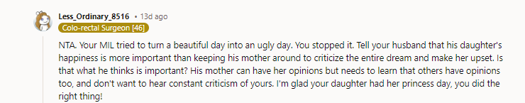 16. I'm glad your daughter had her princess day