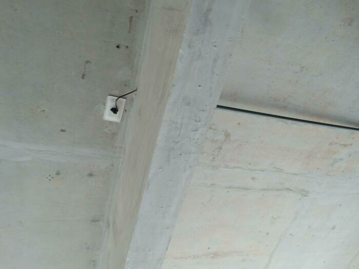 28. In A Working Day, Building Inspection. I Found This Art (This Work Of A Lazy Person)