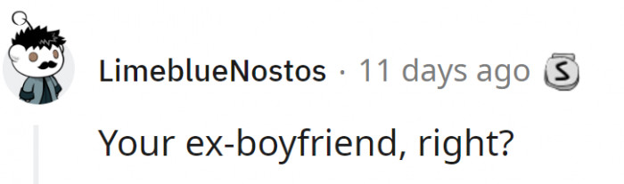 After this, he will probably be an ex