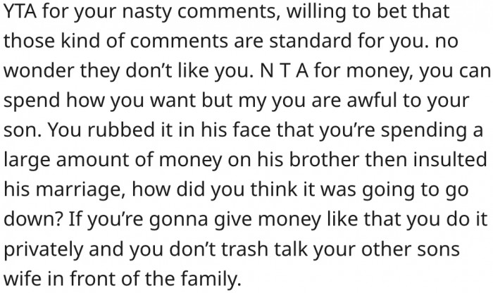 18. Such donations are supposed to be done privately.