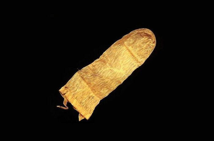 3. The World's Oldest Condom, Dating Back 370 Years, Was Discovered.