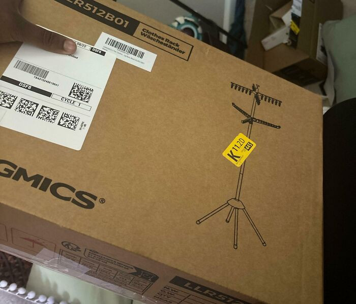 72. So I Ordered Leggings, Amazon Sent Me A Clothing Rack Instead? Like Come On? How Could You Possibly Mix These Two Up?