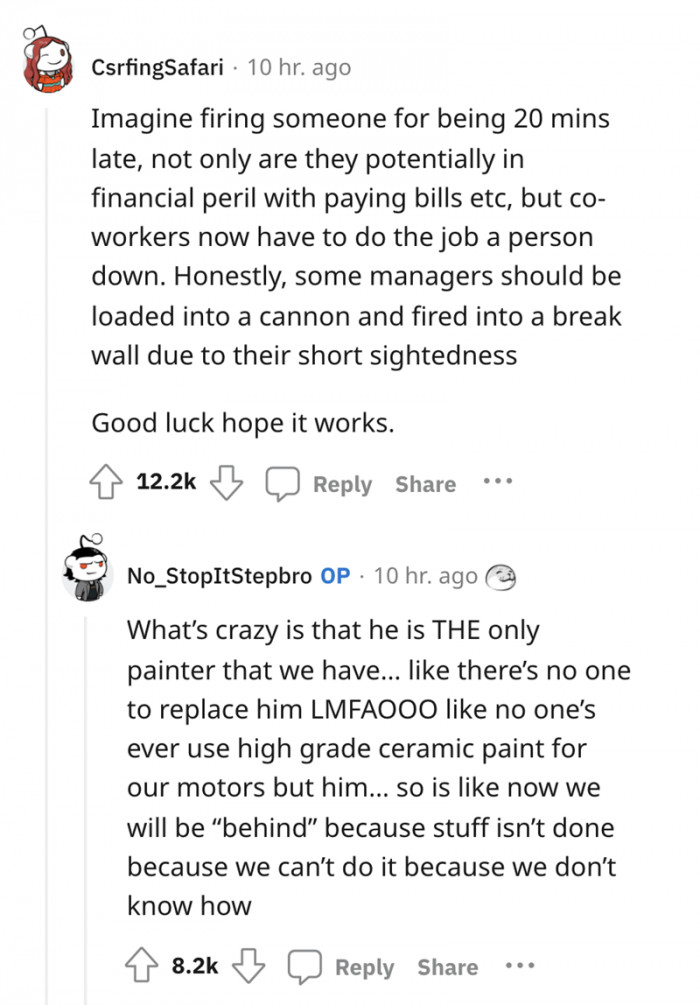 A case of shortsightedness, maybe?