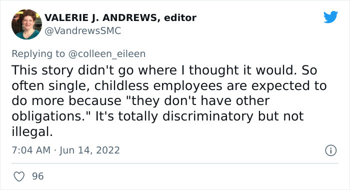 Discriminatory but not illegal