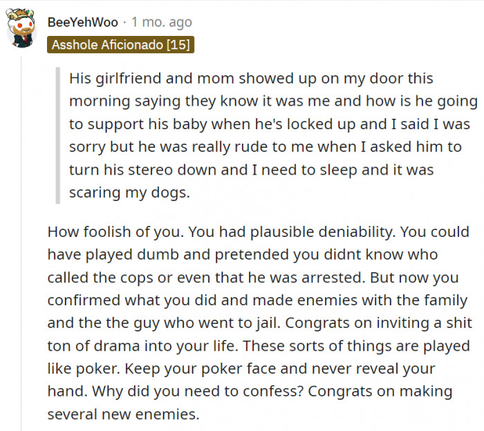 4. OP might've made new enemies, though.