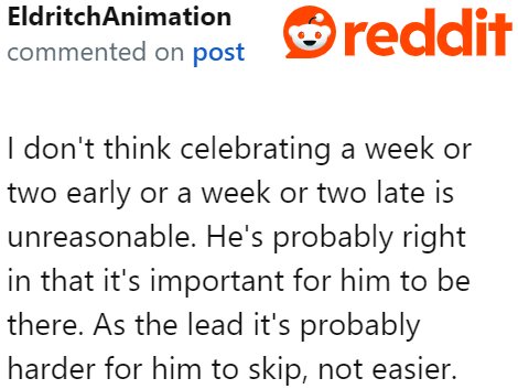 It's hard to skip such events, especially since the husband holds a higher position in the company.