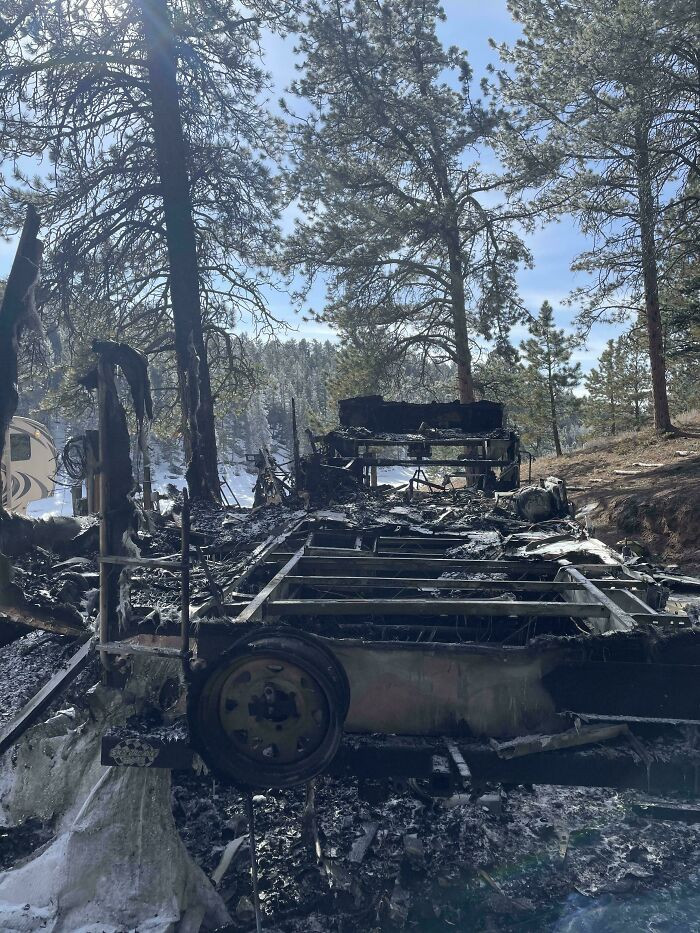 "My Home Burned Down On Sunday"