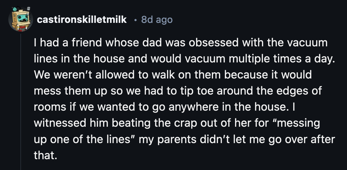 3. Does the obsession extend to their lawn mower?