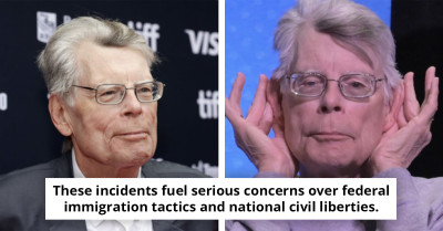 Stephen King fiercely criticizes ICE, drawing a comparison between its officers and the Nazi 'Gestapo' in a striking social media statement.