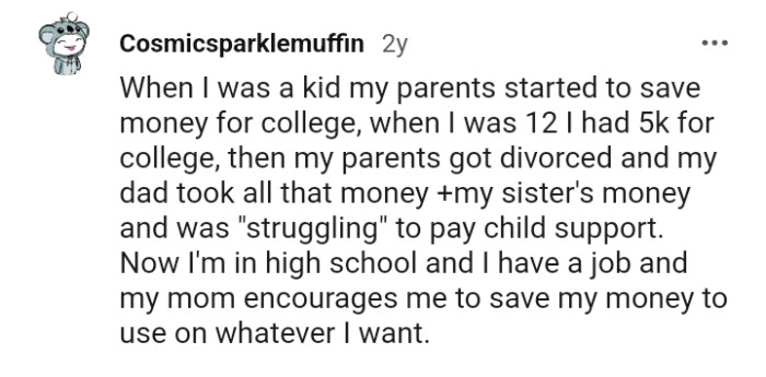 Another Redditor shares a similar story, and here it is