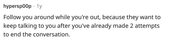 8. Making Attempts to End the Conversation