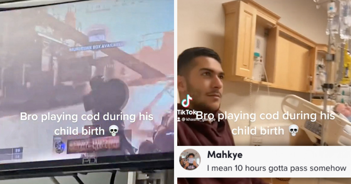 Man Chooses to Play Call of Duty While His Wife Is in Labor, Sparks Some Interesting Reactions Online
