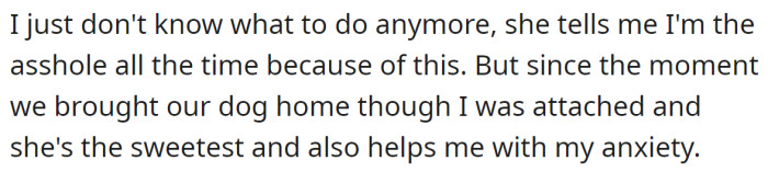 Now, he has no idea how to deal further with the whole situation: