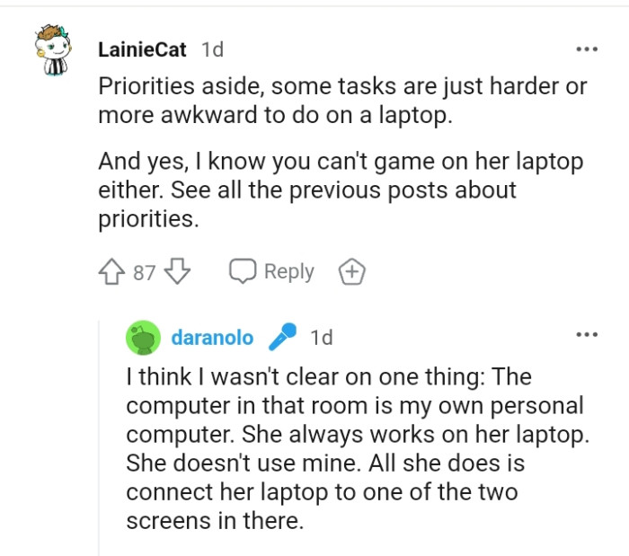 All the previous posts about priority