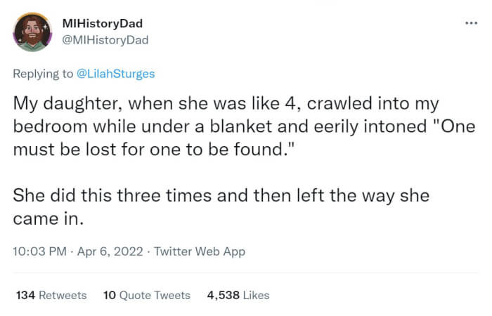 10. One must be lost for one to be found