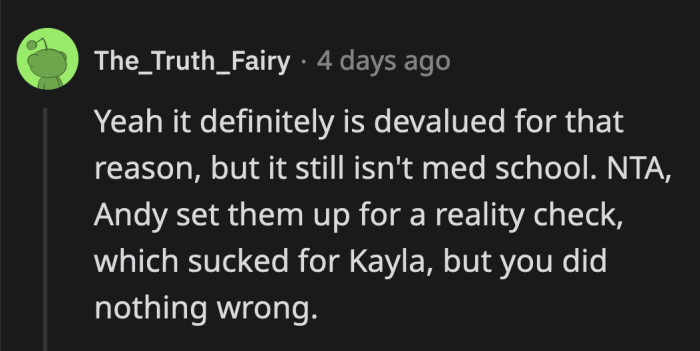 Andy started the drama, to be honest