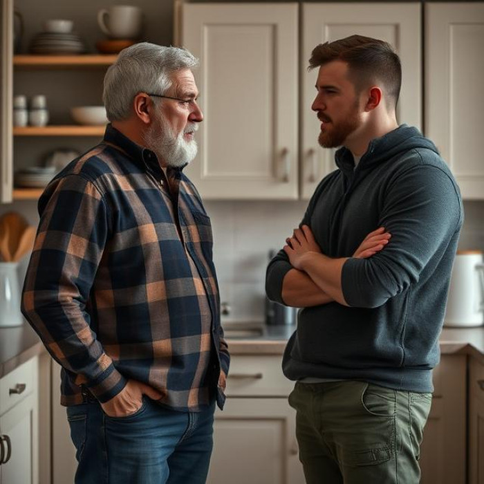 After more than a decade of being treated like a ghost in his own house, he’s had enough.