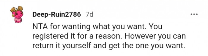 You can return it yourself