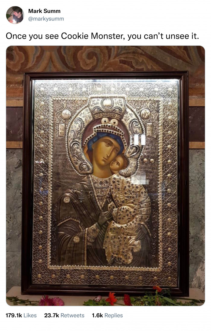 10. It's forever engraved in my brain now.