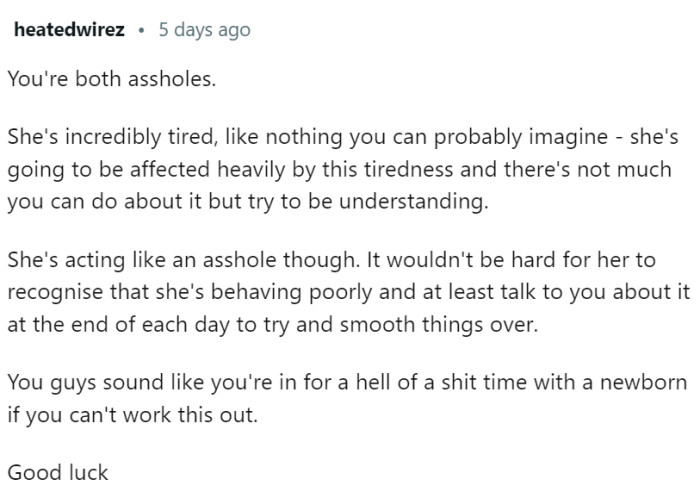 They don't sound like they're functioning