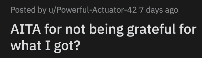 OP's expectations of an intimate party or a personalized cake never materialized